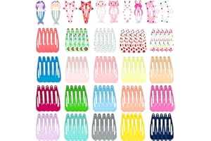 MAKONE Mankon Barrette à cheveux pour fille - 110 pinces à cheveux - Design animal - Pour fille - Motif fruit - En métal - Antidérapant