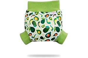 ‎PETIT LULU Petit Lulu Pull Up PUL Überhose Größe M (6-10 kg) | wasserdicht Schlupfüberhose für Höschenwindeln | Stoffwindeln | Waschbar Schlupfhose (Avocado)