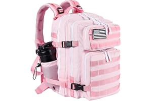 LHI Mochila Supervivencia Militar 25L/35L – Mochila Táctica Impermeable con Sistema Molle, Mochila Hombre para Senderismo, Crossfit, Viaje, Camping, Bushcraft