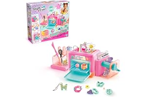 Style 4 Ever Canal Toys Magic Clay Jewellery Factory | 3-in-1 Jewellery Making Kit with Machine, Magic Clay & Accessories | Create 20 Rings, Bracelets & Charms – Activity Kids Aged 8+ – OFG 333