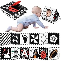 Chaîne En Spirale D'activité Pour Bébé - Avec Hochet, Couineur, Textures - Pour Lit, Poussette (dès 0 Mois) - 6