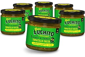 Gran Luchito Mexican Tomatillo Salsa 300g (Pack of 6)