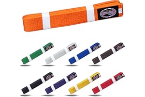 Farabi Sports Karate Gürtel Mehrere Farben Karate Gürtel Judo Karate Kampfsport Taekwondo Gürtel