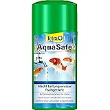 Tetra Pond AquaSafe - macht Leitungswasser fischgerecht, schützt Fische und Pflanzen im Gartenteich zuverlässig, 500 ml Flasc