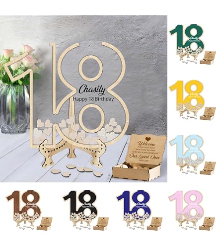 18° 30° 40° 50° compleanno libro degli ospiti personalizzato