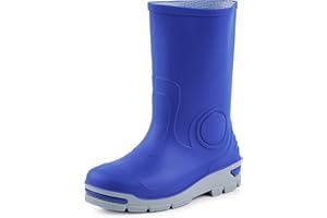 Ladeheid Gummistiefel Kinder bequeme Regenschuhe Sommer hohe Regenstiefel für Jungen und Mädchen LARB012