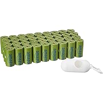 amazonbasics dog waste bags