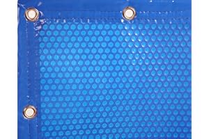 International Pool Protection Bâche Solaire 600 micras ECO pour piscines 3,5 x 4,5 m avec Renfort Tout Autour