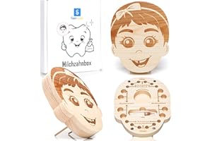 Funny Sunny Milchzahndose Mädchen | Geschenk für Jungen & Mädchen | Zahnbox für Milchzähne Mädchen | Beschriftungsmöglichkeiten| Variante für Jungen und Mädchen| Zahnfee Geschenke Mädchen