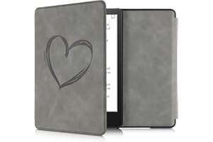 kwmobile Cover per Kindle Paperwhite Cover - Custodia per Kindle Paperwhite 6,8 Pollici 11 Generazione 2021 - Copertina eReader - eBook Reader Case - Cuore