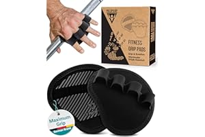 PULLUP & DIP Grip Pads for Weightlifting, Workout Pads, The Alternative to Gym Workout Gloves, Lifting Pads for Weightlifting,No more sweaty Gym Gloves