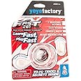 YoyoFactory FAST 201 Professional Responsive Yo-Yo With Ball Bearing & String - Red (modern spinning yoyo, high speed steel ball-bearing, string and tips included)