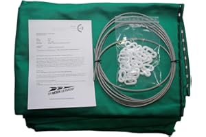 By Beier Germany Universal Pfeilfangnetz Extra Stark, Grün, 3 x 2.85 m