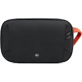 PGYTECH Tech Organizer Mini V2 Travel Case for Cable Accessory, Black | Opening 180&deg;, Water Resistant Fabric, Hidden AirTag P