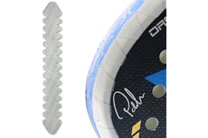 EBBOM Transparenter Padel-Schlägerschutz, langlebig und leicht, Zubehör zum Schutz des Padelschlägers, ideales Padel-Zubehör, Zahnschutz