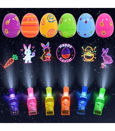 24-teiliges Ostereier-Set Mit Hasenfiguren – Vorgefüllte Eier Für Parties, Osternester Und Klassenzimmer-Aktionen