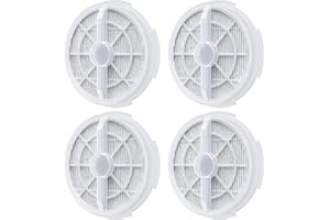 ISINLIVE 4 Pack GL2103 HEPA Replacement Filter for RIGOGLIOSO GL-2103, JINPUS GL-2103, RIGOGLIOSO SY900S Air Purifier, 2-in-1 Efficient HEPA Filters and Activated Carbon Filters