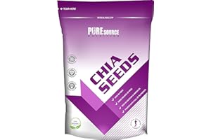 Pure Source Nutrition Chia Seeds 300g Powder