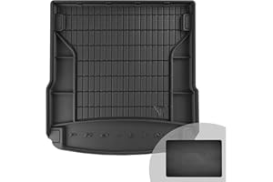 FROGUM ProLine 3D Esclusivo Tappetino Vasca Baule Bagagliaio in gomma perfetto per Audi A6 C8 dal 2018 | Comodo organizzatore | Bordi più alti