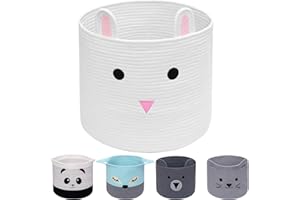 AXHOP cesto ropa sucia, cesto juguetes, cesta de juguetes para niños, ropa y decoración de habitaciones. la mejor canasta de regalo para niños, gatos, perros.