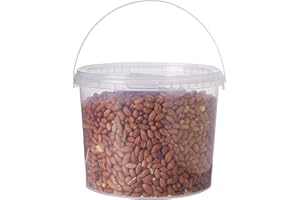 Garden Ting Premium Peanut Kernels, Wild Bird Food Tub, 3 Litre