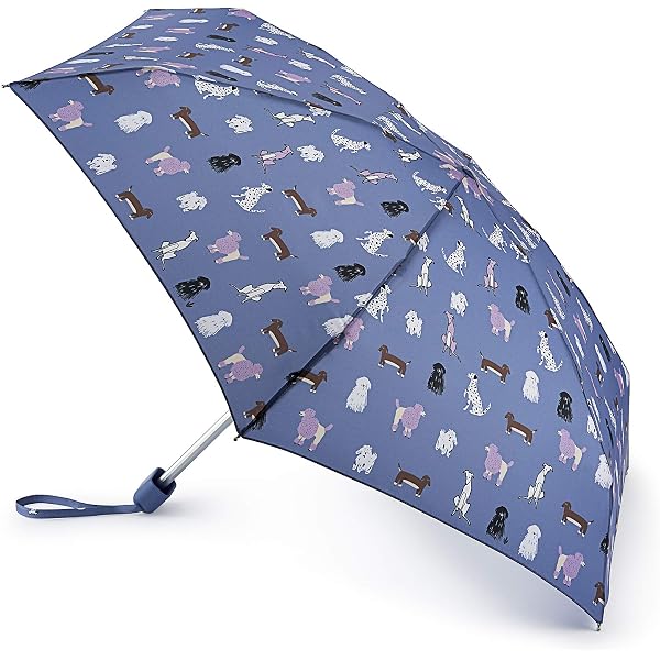 Ombrello Compatto Fulton Piccolo Ditsy Pop | Ombrello Tascabile Multicolore Con Telaio In Alluminio, Leggero 160g