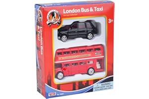 British Street Scenes Richmond Toys London Bus and Taxi Set