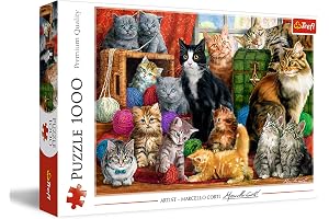 Puzzle Riunione Di Gatti