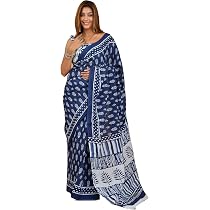 Shivanya Handicrafts Women's Hand Block Printed Cotton Mulmul ...