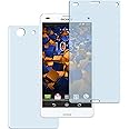 mumbi Hart Glas Folie kompatibel mit Sony Xperia Z3 Compact Panzerfolie, Schutzfolie Schutzglas (2X)