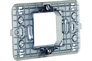 Magic Bticino 500S/23 A Support à 2 places centrales Boîte ronde Doté de trombones