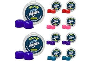 Putty Buddies Super Soft Comfortable Original Swimming Earplugs for Kids (Block Water) 10-Pair