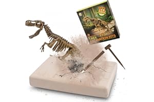 MUSCCCM Tyrannosaurus Ausgrabungsset für Kinder, Dino Spielzeug, 3D-Skelett Dinosaur Modell Dino Ausgrabungsset, Dino Party Kindergeburtstag Spiele, Dino Geschenk Mitgebsel Kindergeburtstag Junge