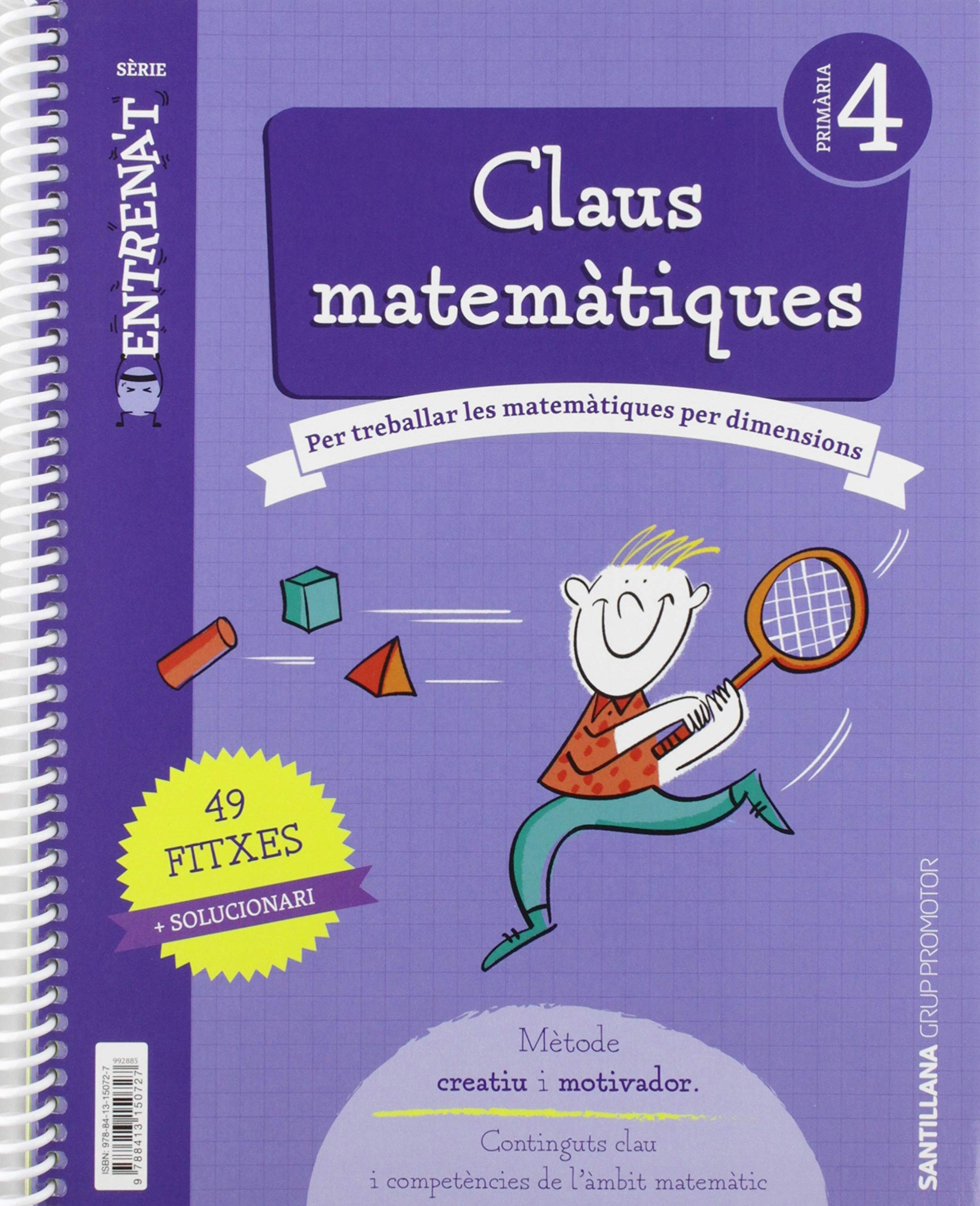 CLAUS MATEMATIQUES SERIE ENTRENAT 4 PRIMARIA