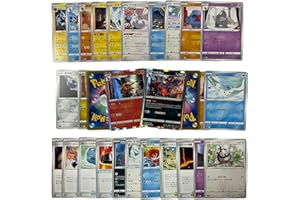 HEART FOR CARDS Lot de 50 Cartes Pokéman japonaises avec 2 Cartes Pokéman holographiques (Paillettes) + Protection d'expédition Heartforcards