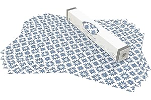 The Master Herbalist UNSCENTED & WIPE CLEAN Drawer Liners with a MOROCCAN Mosaic Design - Perfect for Bedroom Drawers, Wardrobe Shelves, Linen Cupboards & Kitchen Cabinets.