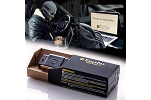 EXOSFER - OBD Protect - Antivol Voiture Universel. Bloque le Piratage OBD2 et la Reprogrammation des Clés. Protection contre le Vol Sans Effraction et Électronique - Anti Mouse Jacking.