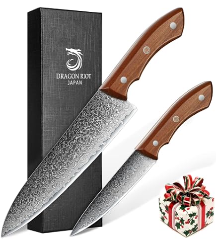 Novahaven Viking Skinner Messer – 3CR13 Edelstahl, Lasergraviert (Drache), 4 Zoll Klinge, Für Küche, Camping & Outdoor