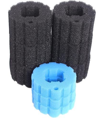 Kit Filtres Mousse De Remplacement Pour Oase Biopress – 1 Fine Bleue + 2 Grossières Noires, Lavables, Pour Filtration Bassin