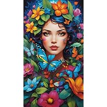 Square Diamond Painting Lupo Dimensioni Grande 40x50 cm Painting by Numbers Adultiset di Animali Dipingere con i Numeri Puzzle con Perline Mosaici con Perline Punto Croce kit Ricamare