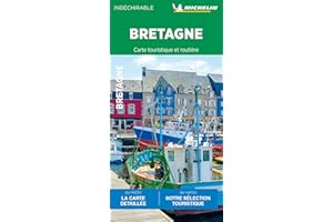 Carte routière et touristique Bretagne