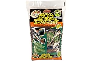 Zoo Med Eco Earth 8,8 l podłoże z orzechów kokosowych – w celu zwiększenia wilgotności powietrza w terrarium