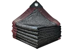 SWOCIRO Sonnensegel Sonnenschutz Rechteckiges, Reißfestem HDPE 90% UV Schutz Markisen mit Seilen und Kabelbinder für Garten, Terrasse, Balkon, Camping, Pergola, Auto Markise, 0.5 Meter 1 Loch (3x6m)