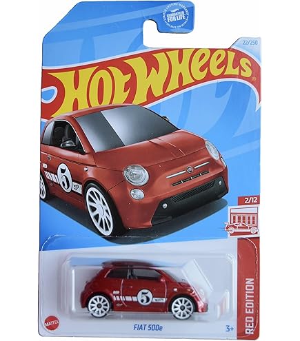 Hot Wheels - FIAT 500e - Compact Kings 2/5 - HTC18 - Short Card
