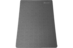 Skandika Tapis de Protection de Sol pour vélos d'appartement, rameurs et plaques vibrantes, fabriqué en Allemagne, Tapis Multifonction, pour Le Sport et Le Fitness, inodore, antidérapant, résistant