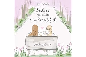 Blue Mountain Arts Beautiful Sister Mini Square Calendar 2020