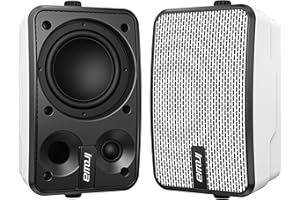 Inwa Cassa Bluetooth Esterni, Sistema Audio Wireless per Interni ed Esterni, Impermeabile IPX5, 400W (2 Pezzi, Nuovo Nome Bluetooth 2025 "Sync Speaker, Adattatore AC/DC e Telecomando, RMS 40W)