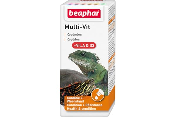 Beaphar Multi-VIT Vitamine pour Reptile 20 ML