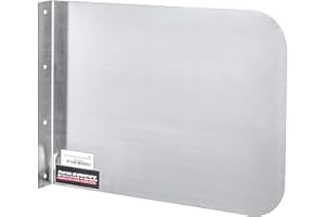 Apex Stainless Steel Splash Guard - 17" X 12" Wall Mount - For Commercial Restaurant Hand Sink And Compartment Prep Sink Mounting Type 17" x 12" Wall Mount