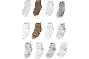 Simple Joys by Carter's Calcetines Largos Unisex Niño, 12 Pares